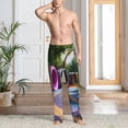 thumbnail image 2 of Sikiie Colorful Tire Tunnel Park Pajama Pants Men, PJ Bottoms, Sleep & Lounge Pants-Small, 2 of 6