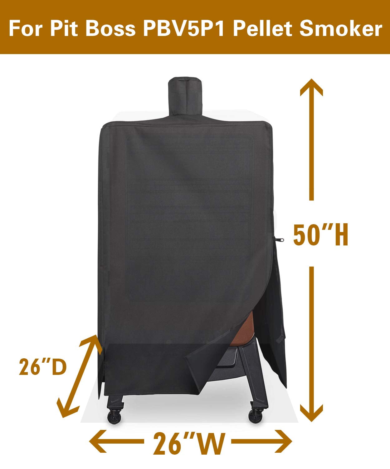 Pit boss vertical smoker cover cheap