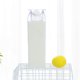 thumbnail image 5 of 2 botellas de agua de cartón de leche de plástico transparente a prueba de fugas, botellas de leche transparentes para viajes, oficina y escuela., 5 of 7