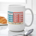 thumbnail image 6 of CafePress - Trig Equations Large Mug - 15 oz Ceramic Large White Novelty Mug, 6 of 6