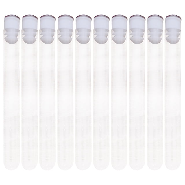 10pcs Eyelash Brushes False Eyelash Lash Curler Colorful Rhinestone Pipe Packaging Eyelash Brushes for Home (Rhinestone Blank Pipe Style)