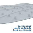 thumbnail image 4 of Jool Baby Bath Mat with Suction Cups – Blue – Non-Slip Rubber Mat for Kids, 4 of 7