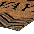 thumbnail image 2 of PowerSellerUSA Decorative Printed Entrance Outdoor/Indoor Door Mat, Eco-Friendly 100% Natural Coconut Husk Fibers, 15mm Thick & Durable for Superior Longevity, 18" W X 30" L, Rectangle, Go Away, 2 of 3