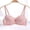Gray, variant on Rvasteizo Women Lace Bra Soft Underwire Lace Splice Breathable Light Wear