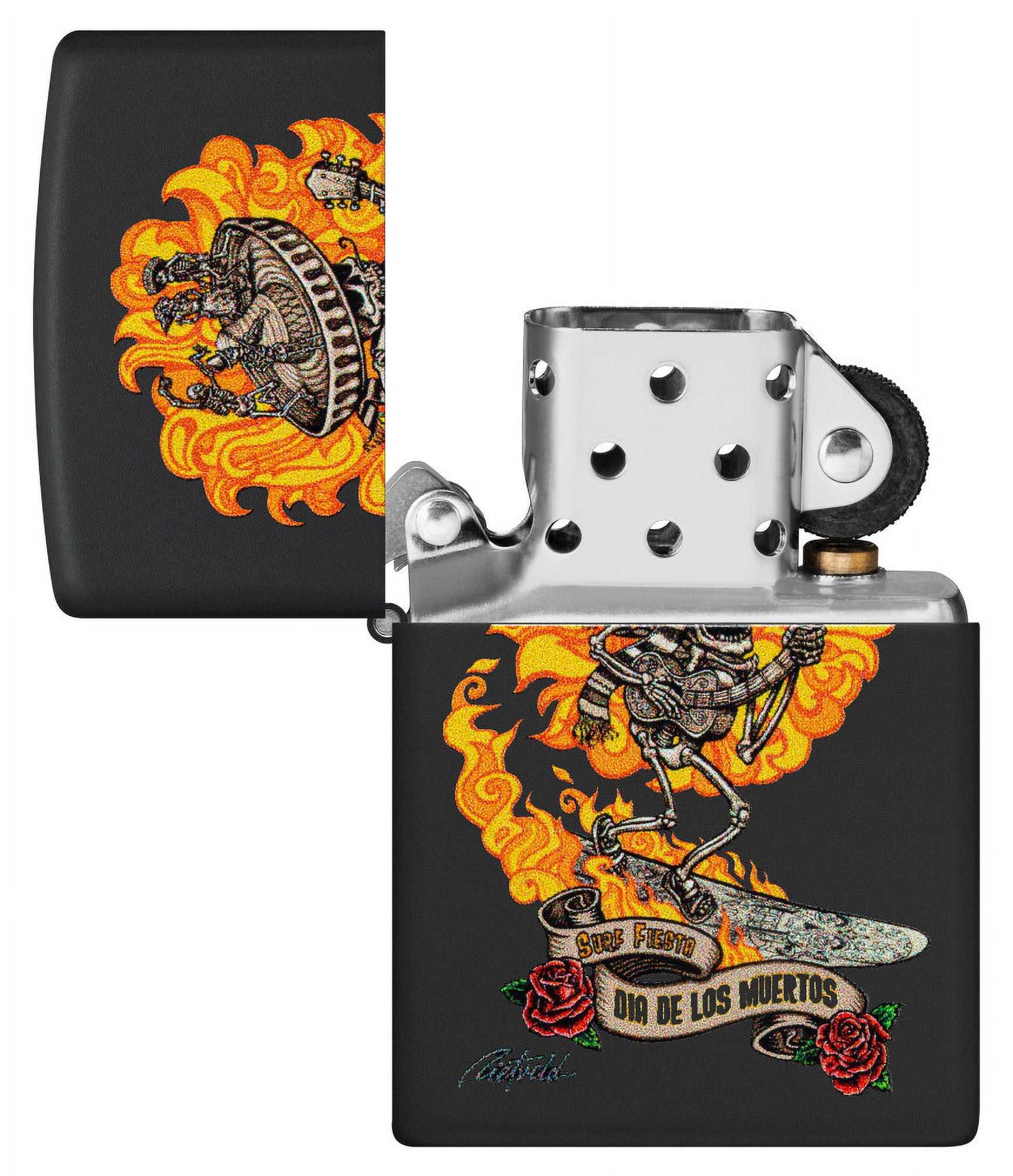 Zippo 48954 Rick Rietveld Metal Refillable and Windproof Lighter