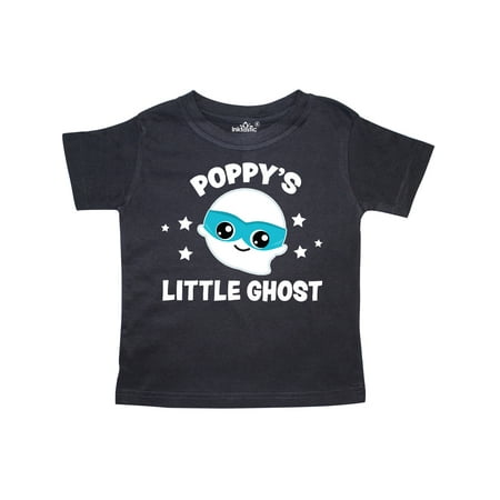 

Inktastic Cute Poppy s Little Ghost with Stars Gift Toddler Boy or Toddler Girl T-Shirt
