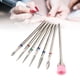 thumbnail image 5 of Brocas Para Pulir Uñas, Juego De Brocas Para Uñas, Herramientas De Pulido, 7 Piezas De Carburo De Tungsteno Compacto Para Arte De Uñas, 5 of 7