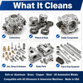 thumbnail image 5 of Ultrasonic Carburetor & Parts Cleaner Solution Concentrate | Makes 200 Gal. | Made in The USA | for All Ultrasonic and Immersion Machines | Cleaning Liquid | Engine Parts, Carbs, Car Parts, 5 of 7