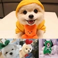 thumbnail image 3 of Walbest Fruit Dog Hoodie Clothes,Cute Dog Costume Warm Dog Sweater Cold Weather Sweatshirt Pet Coat for Puppy Small Medium Dogs Cats (Orange, M), 3 of 6