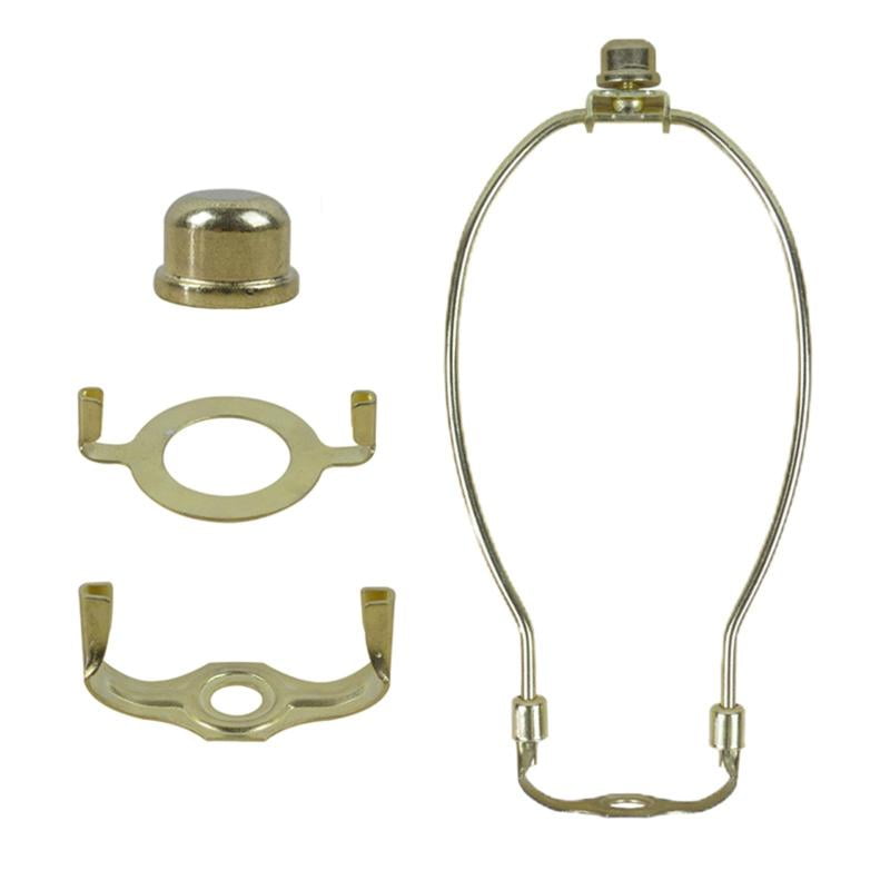 Lamp Harp Lamp Shade Holder includes Harp, Saddle Light Base and Ball