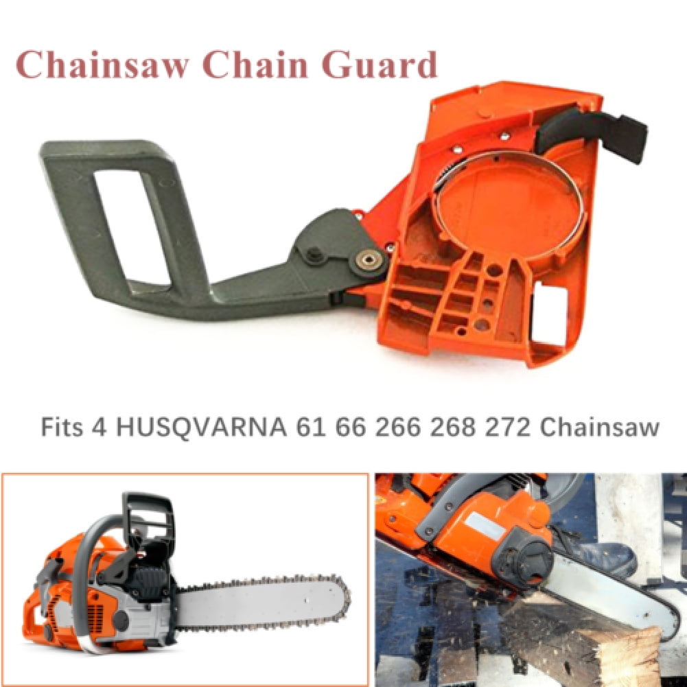 For HUSQVARNA 61 66 266 268 272 Chainsaw Chain Clutch Side Cover Brake Assembly 