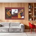 thumbnail image 5 of African Tribe Aborigine Tribal Four Hole Decorated Banner Flag for Garden Yard Home Decoration Indoor Outdoor 2x3 Ft, 5 of 7
