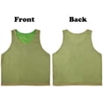 thumbnail image 3 of YOUI-GIFTS 6 PCS Reversible Pinnies Basketball Soccer Training Vest Double Sided Mesh Jerseys for Adult, 3 of 5