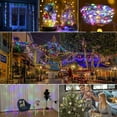 thumbnail image 3 of Curtain String Lights,7.9Ft x 5.9Ft 144LED USB Powered Fairy Lights,8 Modes & IP64 Waterproof String Lights with Remote Control for Indoor/Outdoor Window Wedding Party Wall Decor (Multi-Colored), 3 of 8
