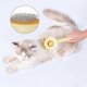 thumbnail image 2 of 2-Pack Pet Hair Brush for Cats, Yellow Dewetting Brush for Loose Hair Removal, 2 of 5