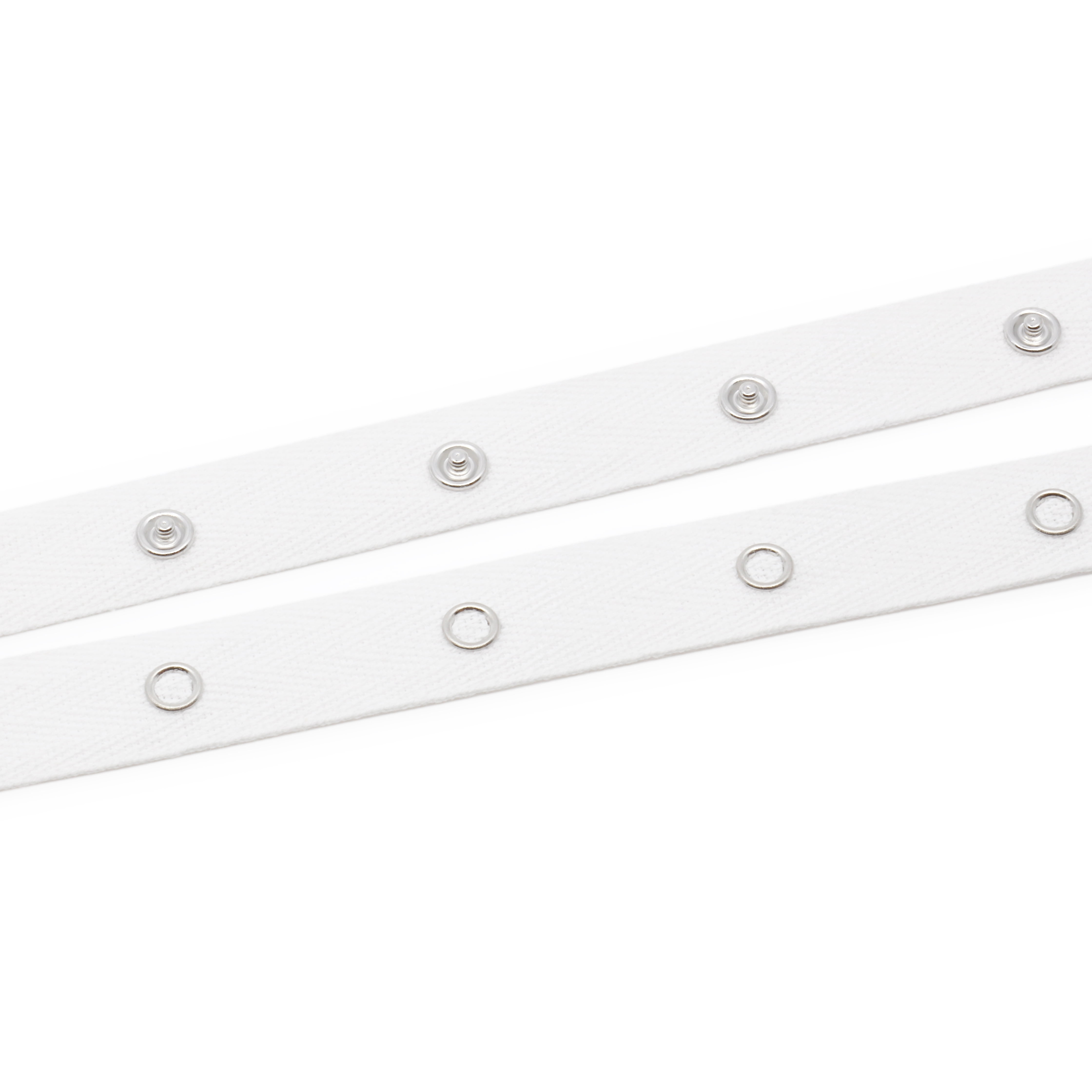 Dritz Snap Fastener Tape, 12-Yards, White
