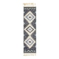 thumbnail image 3 of Unique Loom Mesa Collection Area Rug - Papago (2' 2" x 8' 2" Runner Dark Blue/Cream), 3 of 7