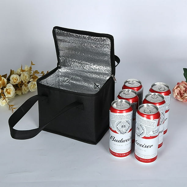 Bolsa de aislamiento no tejida, bolsa de almuerzo portátil, bolsa de aislamiento, bolsa de picnic para llevar al aire libre, bolsa de almuerzo