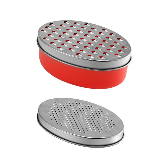 Cateissary Ralladores de queso, accesorios para el hogar de acero inoxidable, molinillo de verduras, herramienta de molienda con cepillo, suministros de Cocina y Comedor Cateissary HA005503-00
