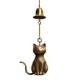 thumbnail image 2 of Luysn Cat Wind Chime Cat Garden Decor Outdoor Cat Statue Themed Wind Chimes,for Cat Lovers Hanging Memorial Ornaments Windchimes Bell,Pet Memorial Wind Chime,Cat Statue Gifts Wind Chimes 5.91", 2 of 8