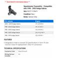 thumbnail image 2 of Speedometer Transmitter - Compatible with 1998 - 2003 Dodge Dakota 1999 2000 2001 2002, 2 of 2