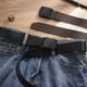 thumbnail image 3 of Cinturón para hombre, cinturón de lona informal para exteriores, cinturón táctico de nailon de entrenamiento libre de Metal con pantalones, cinturón vaquero, 3 of 5