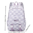 thumbnail image 2 of 1pc Middle School Student Schoolbag, Women Junior High School High School Student Backpack, New Cute Rabbit Printed Large Capacity Backpack, Cute Sweet Student Girls Backpack, 2 of 5