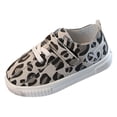 thumbnail image 2 of piuwrlz Toddler Sneakers for Girls Flat Shoes Gray Size 26, 2 of 7