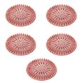 thumbnail image 1 of Tapón para el cabello de silicona, cubierta de drenaje para ducha, juego fácil de instalar y limpiar, bañera y cocina para baño, 1 of 5