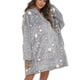 thumbnail image 5 of Sudadera Con Capucha, Manga Larga, Informal, De Gran Tamaño, Con Capucha, Ropa De Dormir Para El Hogar ANGGREK Otros, 5 of 6