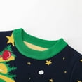 thumbnail image 5 of Lopecy-Sta Christmas Sweater for Toddler Girls (3-8Y), Kids Cute Cat & Christmas Tree Knit Crewneck Pullover, Winter Long Sleeve Xmas Knitted Top for Holiday Party Green, 5 of 7