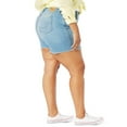 thumbnail image 2 of Levi Strauss Signature Women's Plus Size Heritage 5-Inch Fray Hem Shorts, 2 of 4