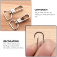 thumbnail image 5 of Snap Buckle DIY Pendant Clasps Handbag Connector for Lanyard Hook Heavy Duty Tote Spring Belt Alloy 20 Pcs, 5 of 6