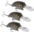 thumbnail image 2 of Cebo de pesca, 3PCS 6CM/5G Buceo Aparejos de pesca 3D Señuelo de pesca de buceo Los mejores materiales, 2 of 9