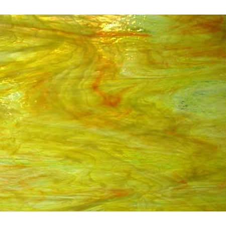 OCEANSIDE STAINED/FUSING GLASS SHEETS - MIMOSA PEARL OPAL MIX FUSIBLE (Small 8" x 12")