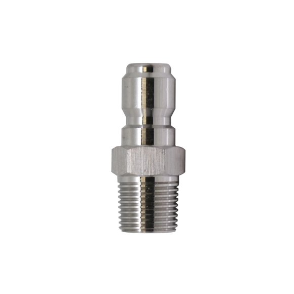 Sellerocity Nettoyeur Haute Pression en Acier Plaqué Bouchon Mâle (Note Importante : Diamètre du Filetage Mesure Presque 7/8 Pouce sur une Taille 1/2 NPT) 1/2 NPT Est la Dimension de l'Orifice!