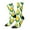 2 Black-2, variant on Corn Cob Pattern Sport Socks for Women and Men Crew Socks Sporty Calf Socks Casual Socks