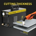 thumbnail image 2 of HZXVOGEN 50Amp Plasma Cutter, HF Air Plasma Cutter Machine 110V/220V Dual Voltage with DC Inverter IGBT, 1/2 Inch Clean Cut, 2 of 8