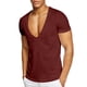thumbnail image 4 of pstuiky Camisas de vestir de manga corta para hombre, Sudadera con capucha de color liso para hombre con tira reflectante, ropa de trabajo sanitaria, sudadera con cremallera a juego m, 4 of 8