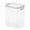 C, variant on Clearance Food Storage under $7 4 Size Single Clear Plastic Storage Jars Vacuum Proof Fresh Storage Airtight Jars Kitchen Airtight Jars With Lids Proof Crispers Freezer Bag Storage Organizer Air