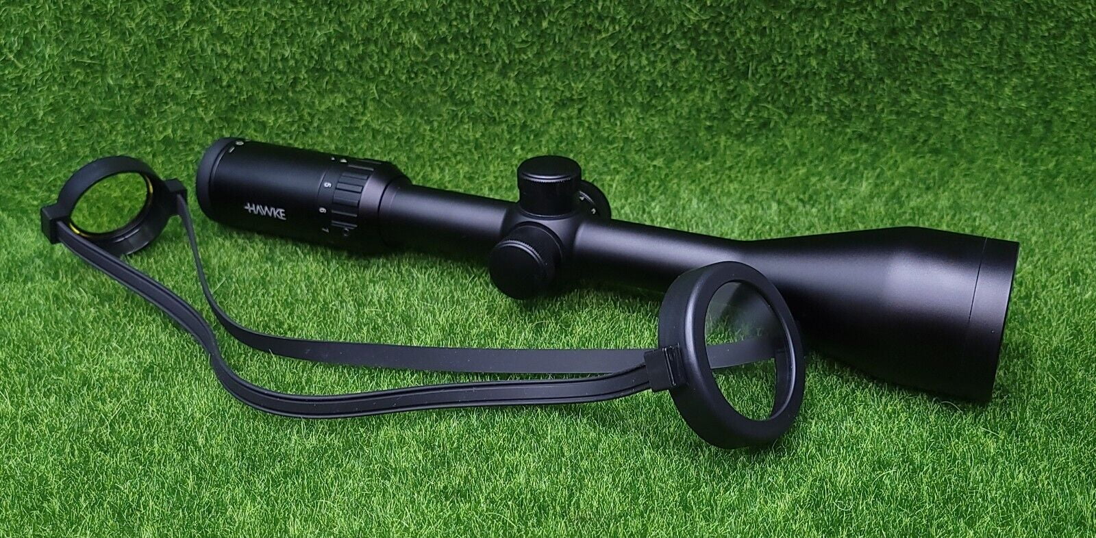 Hawke Sport Optics 4-12x50 Vantage IR Riflescope, Matte Black with Red & Green Illuminated L4A Dot Reticle, 1" Tube Diameter