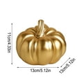 thumbnail image 2 of KMMYS Halloween Pumpkin Home Decor Resin Crafts, Fall Decoration, Thanksgiving Table Centerpiece, Mini Pumpkins for Office and Living Room, Versatile Autumn Decor, Rustic Home Accents, 2 of 7