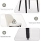 thumbnail image 4 of Set of two beige fabric dining sillas con forrado cushions, natural wood legs, y an ergonomic curved back para kitchen settings, 4 of 8