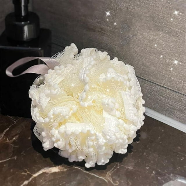 WIFKLSIIPG Loofah Sponge 60g/Piece Soft Texture and Very Durable,Exfoliating Shower Sponge Body Scrub Loofah Set of 4 Assorted Colors