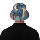 thumbnail image 5 of Balery Forest Lake White Horse Sombreros para el sol para hombre y mujer, sombrero de pescador con UPF 50+, 5 of 6