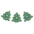 thumbnail image 6 of 25pcs Christmas tree Shape Decor Embellishment Wooden Buttons With Two Holes For Sewing Scrapbook Crafting, 6 of 8
