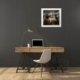 thumbnail image 3 of Biscarra, Carlo-Felice 16x15 White Modern Wood Framed Museum Art Print Titled - Meeting With Garibaldi, 3 of 4