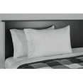 Mainstays Black and White Buffalo Plaid Bed in a Bag Coordinating