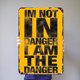 thumbnail image 3 of Placa Metal Vintage Soy El Peligro Pintura Hierro Rectangular Pared 30x40 Cm, 3 of 9