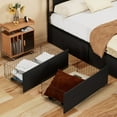 thumbnail image 4 of VECELO Full Size Underbed Storage Drawers, Set of 4, Black, 4 of 6